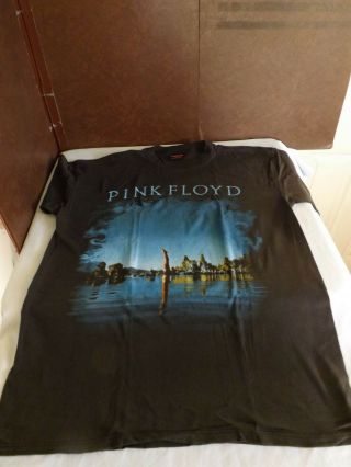 Vintage Pink Floyd Album Wish You Were Here Large T - Shirt By Brockum