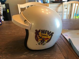 Vintage 1968 - BELL TOPTEX - motorcycle helmet - size 7 - 1/4 With Visor 6