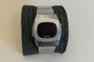 Vintage Bulova Computron N6 Led Watch