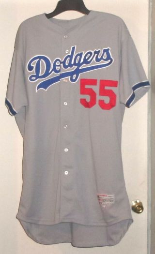 Los Angeles Dodgers Minor League (randall Bayer) Vintage Game Worn Jersey