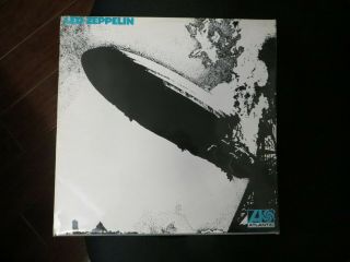 Rare : Led Zeppelin I Turquoise 1st Press Vinyl Record Lp.  One Owner Since
