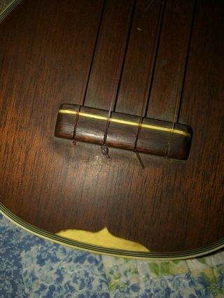 Mahogany 1930s Martin & Co Style 3 Ukulele Vintage 11