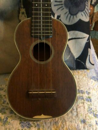 Mahogany 1930s Martin & Co Style 3 Ukulele Vintage 2