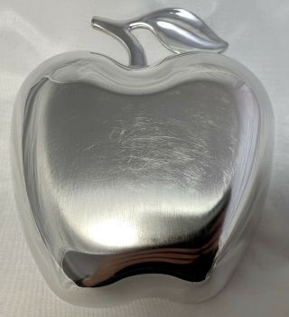 Gorgeous Tiffany & Co Sterling Silver Apple Bowl 1960’s 4