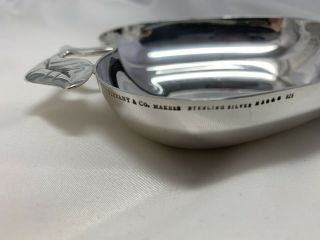 Gorgeous Tiffany & Co Sterling Silver Apple Bowl 1960’s 6