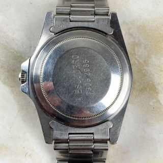 Vintage Rolex GMT - Master Wristwatch Ref.  1675 FULL SET MILITARY PROVENANCE NR 7