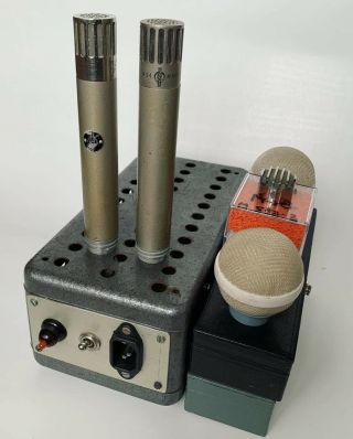 Neumann Gefell Vintage M582 Pair Tube Microphone 6