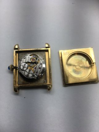 Cartier Must De Tank Vintage Gold Plated SV925 Hand winding Watch 5
