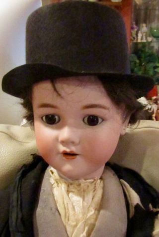 Antique 31 " German Bisque 109 Handwerck Rare Boy Perfect Doll,  Wonderful Face