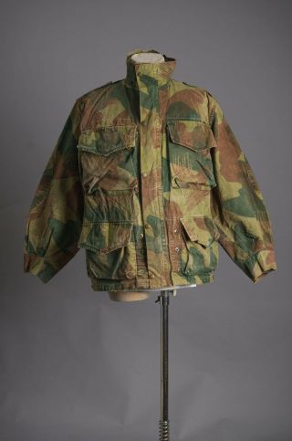 VTG 1956 ABL BAWI Belgian Army Paratroopers Camouflage Jacket 2