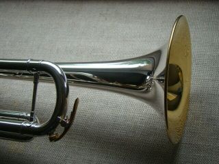 C.  G.  Conn Vintage One 1b - 46 Trumpet Gold Plated Trim Kit Gamonbrass