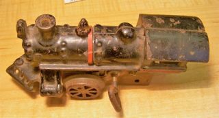 Antique Toy Metal Train Engine