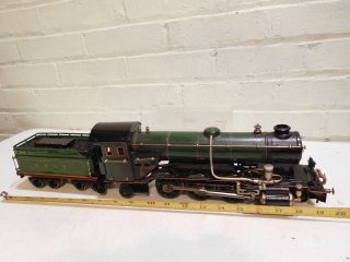 Rare Marklin Prewar Steam Powered O Scale Green H4020 Steam Engine And Tender