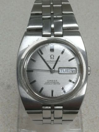 Rare Vintage Omega Constellation Chronometer Day Date Automatic 1970 Cal 751