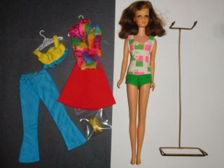 Vintage Barbie Francie Doll In Swingin 