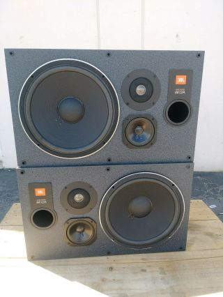 Vintage Jbl 4412a Studio Monitor Speaker Pair