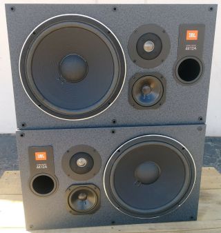 Vintage JBL 4412A Studio Monitor Speaker Pair 6