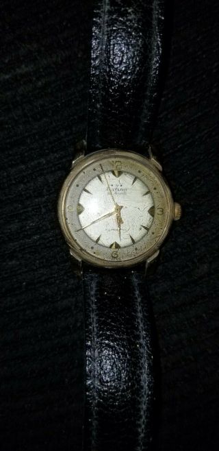 Baylor Vintage Wrist Watch 14k 14kt Karat Swiss Automatic 30 Jewels