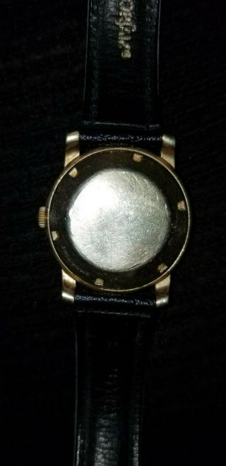 Baylor Vintage Wrist Watch 14k 14kt Karat Swiss automatic 30 Jewels 3