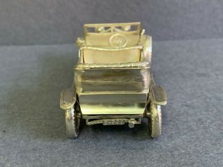 ANTIQUE MINIATURE STERLING SILVER 925 ARTICULATED CAR MODEL ROLLS ROYCE. 5