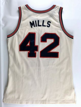 Chris Mills 42 Champion Jersey U of Arizona Wildcats - White Size - 46 Vintage 4