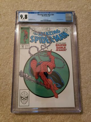 Spider - Man 301 Cgc 9.  8,  Perfect Case Marvel Comics,  Rare