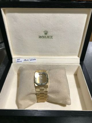 Rolex Benvenuto Cellini 4350 18K Gold Watch Extremely Rare 4