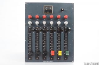 1979 Vintage Neve Pa6/100/102 Sidecar 6x2 Channel Mixer Panel Bbc 31026