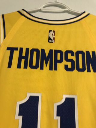 Rare Klay Thompson 2018 Warriors HWC Game Issued Jersey Steph Durant 5