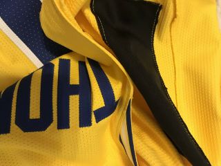 Rare Klay Thompson 2018 Warriors HWC Game Issued Jersey Steph Durant 8