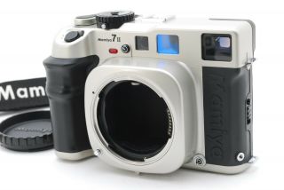 [rare Mint] Mamiya 7 Ii White Medium Format Rangefinder Film Camera From Japan