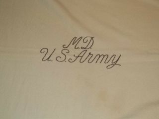 1944 US Army Medical Blanket Cream 3