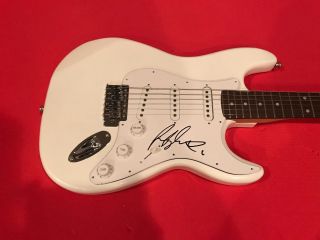 Ritchie Blackmore Signed Autographed Electric Guitar Very Rare Deep Purple