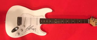Ritchie Blackmore Signed Autographed Electric Guitar Very Rare Deep Purple 2