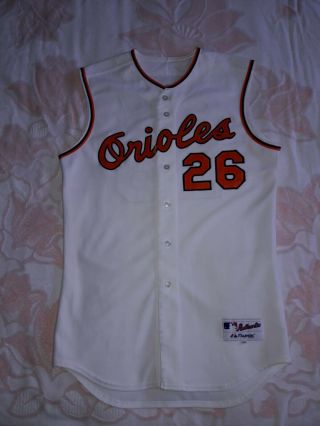Vintage Adult 44 Majestic 26 Boog Powell Sleeveless Jersey Baltimore Orioles