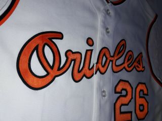 VINTAGE ADULT 44 MAJESTIC 26 BOOG POWELL SLEEVELESS JERSEY BALTIMORE ORIOLES 2
