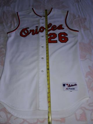 VINTAGE ADULT 44 MAJESTIC 26 BOOG POWELL SLEEVELESS JERSEY BALTIMORE ORIOLES 4