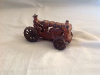 Antique 1930s Arcade (?) Fordson Cast Iron Toy Tractor
