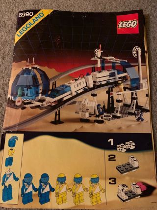 LEGO Futuron Monorail Transport System 6990 LEGOLAND Space System Classic Space 6