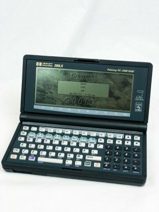 Hp 200lx Palmtop 2mb Ram " Project Felix " Pc Pda Vintage