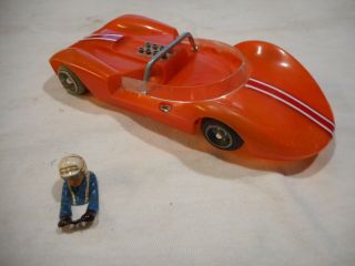 Vintage Cox 1/24 Scale Early Version La Cucaracha Slot Car Orange (c Pics)