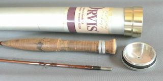 Ex,  Orvis Ultralight Banty Impregnated Bamboo 2 Pc Fly Rod,  Tube Rod