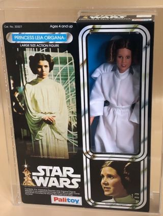 1978 Vintage Palitoy Star Wars 12” Princess Leia Organa Afa 85 Misb Rare