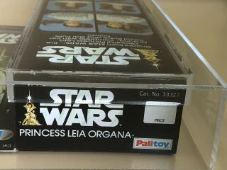 1978 VINTAGE PALITOY STAR WARS 12” PRINCESS LEIA ORGANA AFA 85 MISB RARE 6