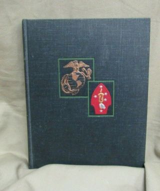 Wwii Usmc 2nd Marine Division Hardcover Unit History Book