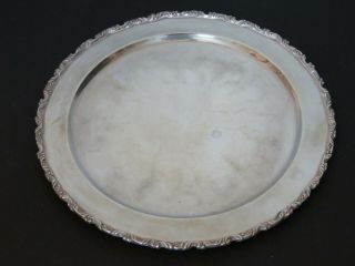 Sterling Silver Tray Juvento Lopez Reyes Mexico Charger 925 Decorative 475 Grams