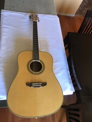 Vintage Brownsville Acoustic Guitar Made In Usa