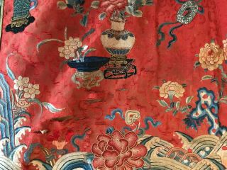 18th - 19th Antique chinese Embroidery silk rare 10