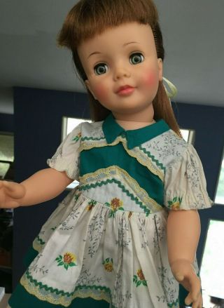 3 Days Only Vintage Ideal 18 " Petite Patti Playpal Doll 1960 - Htf