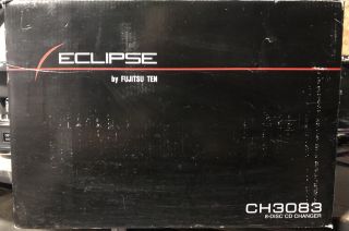 Old School Eclipse CH3083 8 Disk CD Changer,  RARE,  NIB,  NOS,  vintage 7